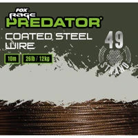 Fox Rage Predator 49 Strand Coated Steel Wire 10m